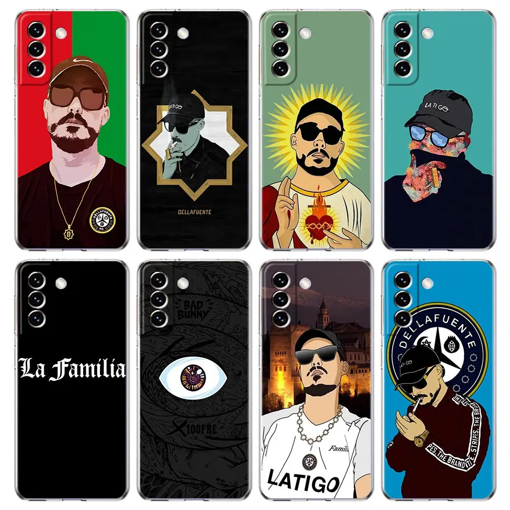 

Dellafuente F C Artwork Phone Case For Samsung Galaxy S22 S20 Ultra S21 FE 5G S10E S9 S8 S10 Plus Note 20 10 Lite Silicone Cover