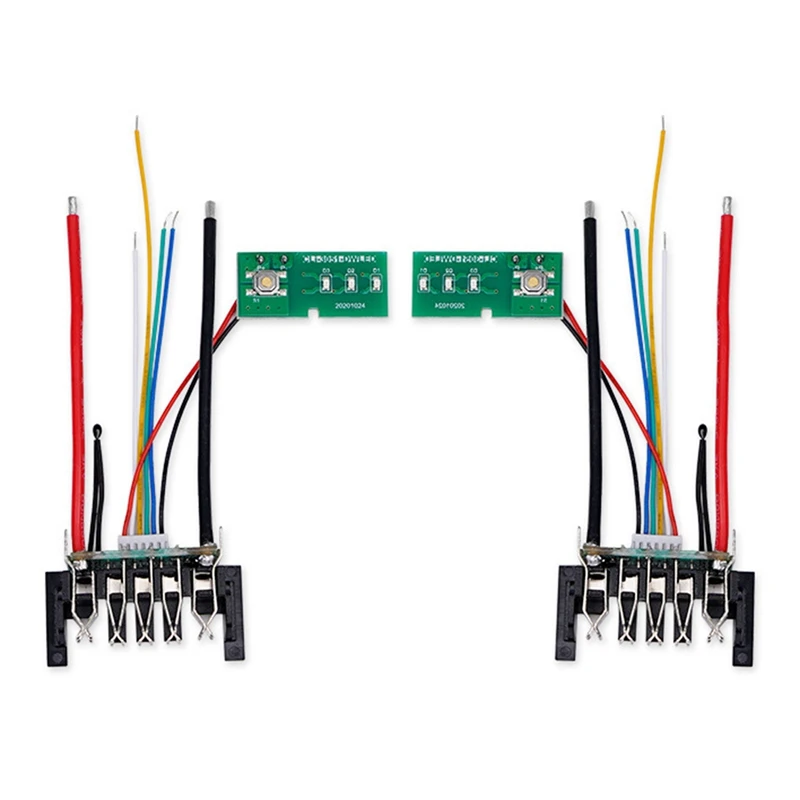 

2Pcs DCB200 Battery Protection Board For Dewalt 18V 20V DCB201 DCB203 DCB204