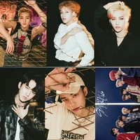 kpop stray kids scars japanese album sticker poster wall sticker decoration postcard self adhesive wall painting gift fan