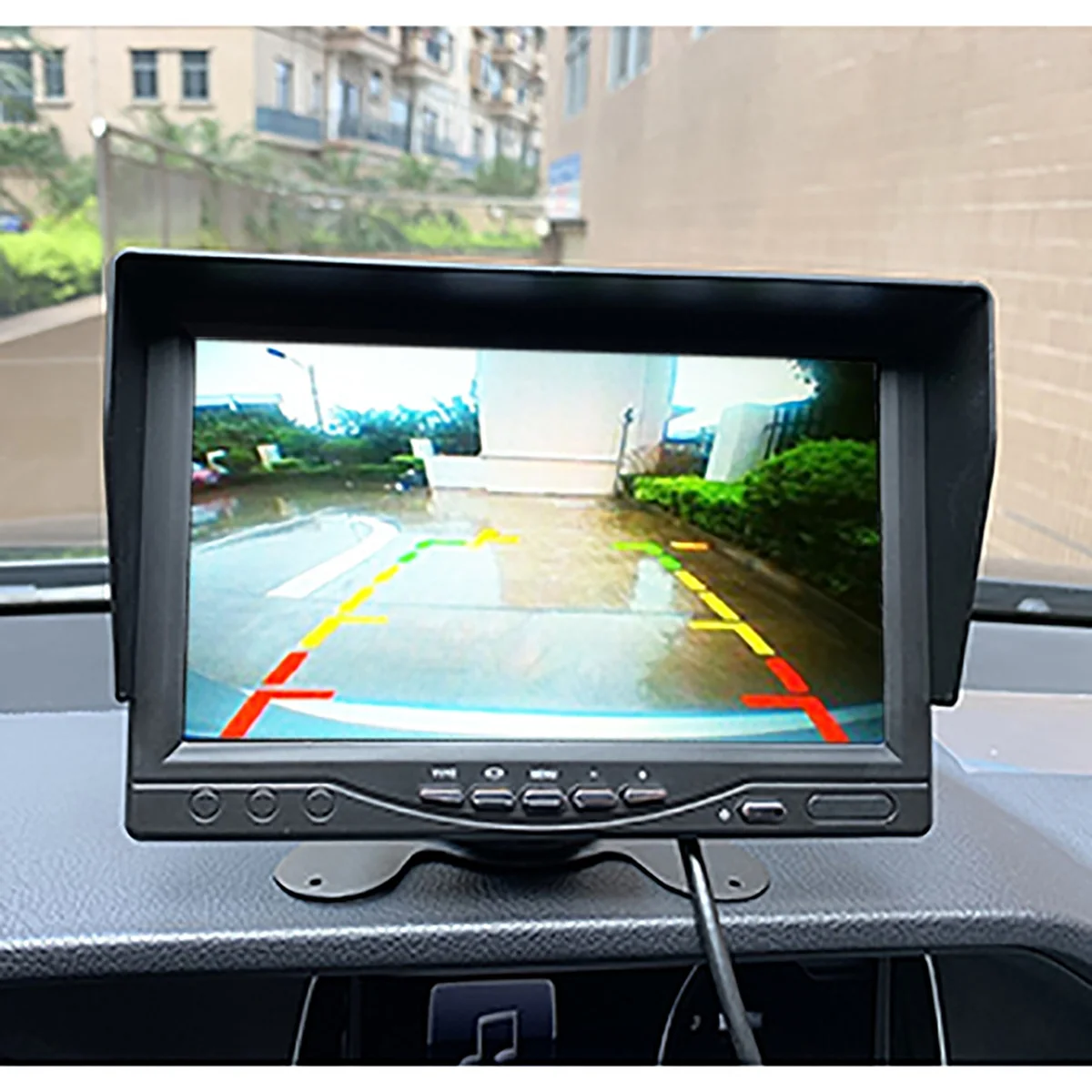 

7 Inch Truck Monitor HD Truck Backup Camera Vehicle Reverse Monitor Aviation Head Rearview Backup Reverse Cams