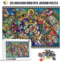 disney princess mickey mouse puzzle 1000 piece jigsaw puzzle for adults kids educational toys high quality cardboard tangram