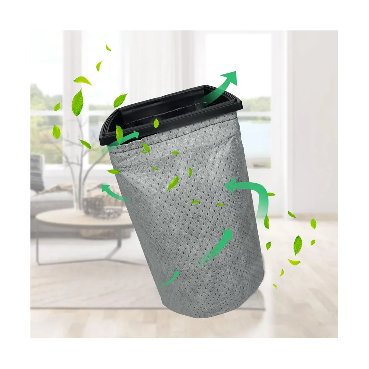 6 упаковок тканевых фильтр-мешков замена для канистр-пылесоса Porta Power Swingette S1015 S1029