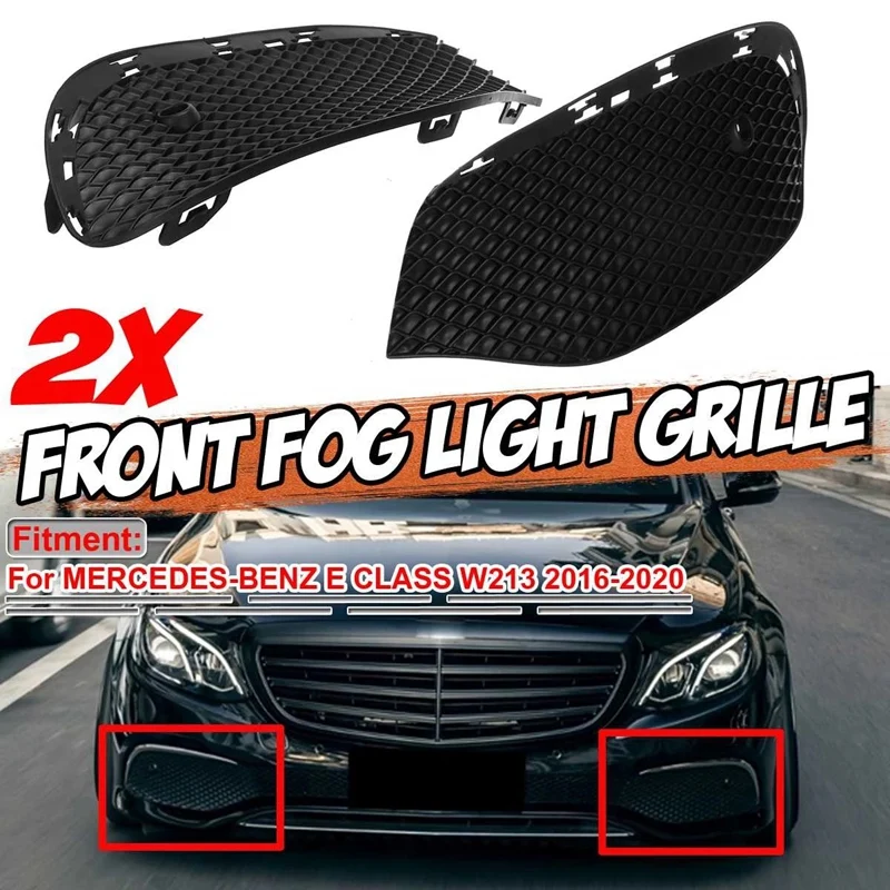 

2 шт., противотуманные фары на передний бампер для Mercedes-Benz E Class W213 2016-2020 2138850822 2138851122