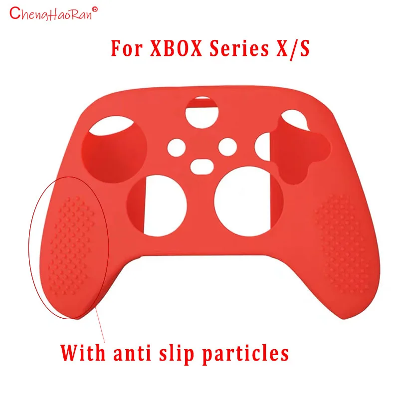 Фото 1 шт. мягкий силиконовый чехол для Xbox Series X/S Xbox One One S, чехлы для геймпада, противоскользящий защитный чехол №4