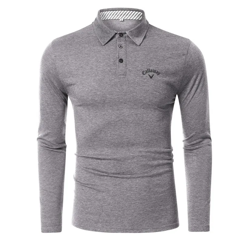 

2022Golf men's clothes Spring Golf Wear Men's Long Sleeve T-shirt Breathable Sportswear Outdoor Leisure POLO Shirt Golf clothing