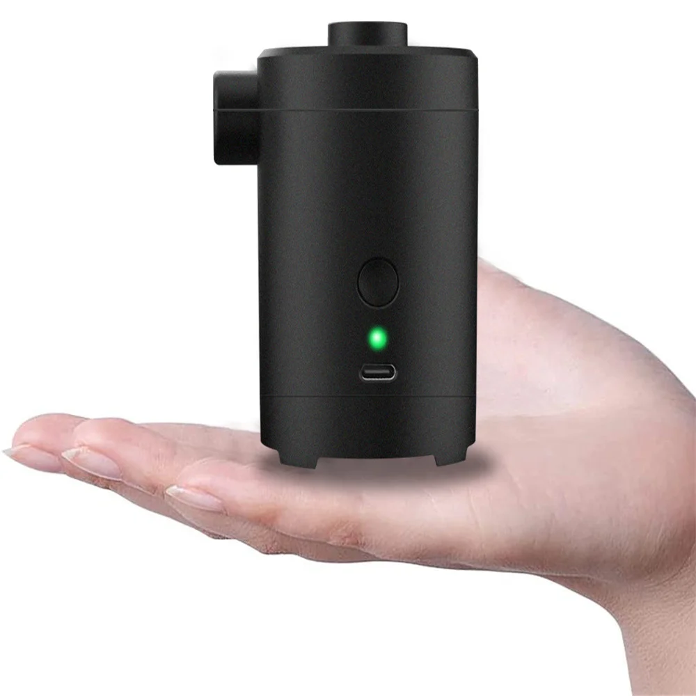 Portable USB Type-C Durable Power Mini Outdoor Air Pump 3600mAh Pumps Portable Wireless Electric Charging Air Pump Vacuum PUMPS