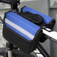 outdoor sports bike riding bag 600d nylon mtb saddle bag road bike bicycle front beam upper tube packagesaddle bag cycling