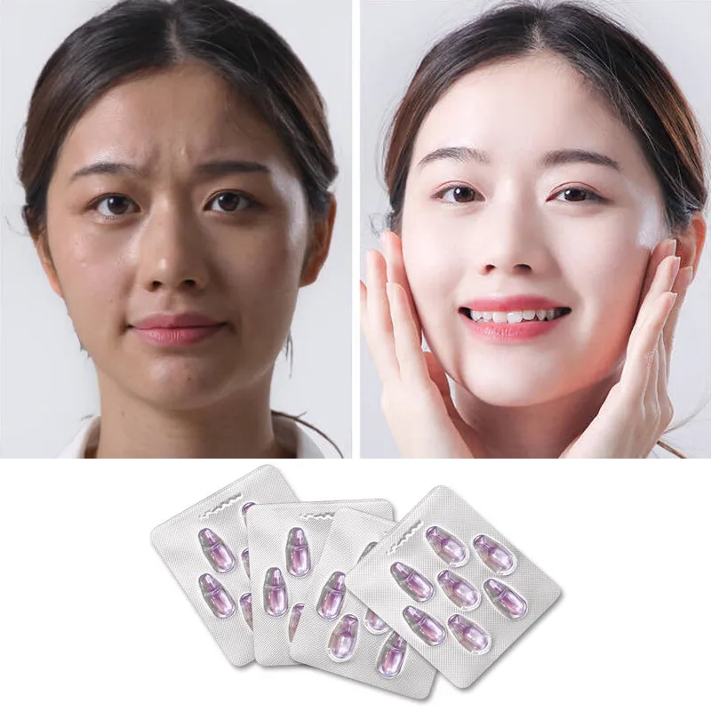 

LAFUNNI 7pcs Night Multi-effect Capsule Essence Anti-Wrinkle Firming Hydrating Anti-Aging Lifting Nourishing Shrink Pores