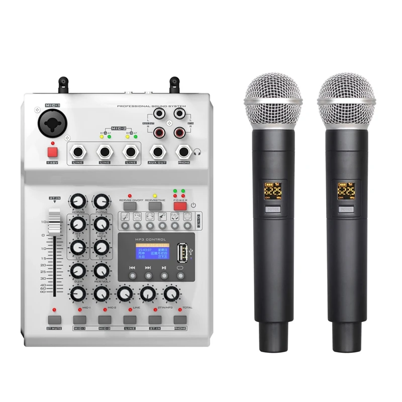 

China interface mixer sound card de audio o inkel mx 995 with microphone
