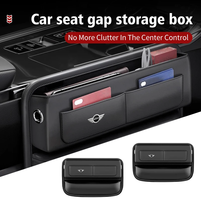 Автокресло щелевой кошелек телефон ID-карта ящик для хранения зазоров MINI Cooper R53 R52