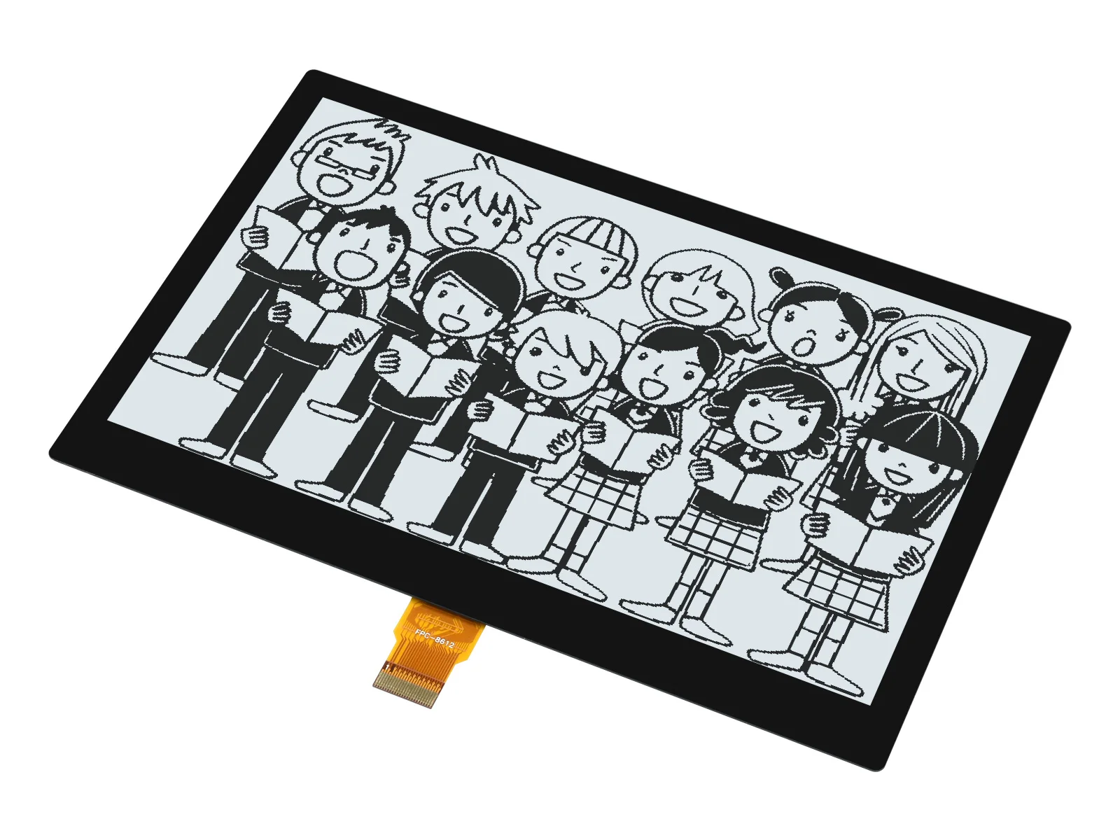 7 5 дюймовый e-Paper (G) E-Ink полностью ламинированный дисплей 800 × 480 черный/белый SPI без