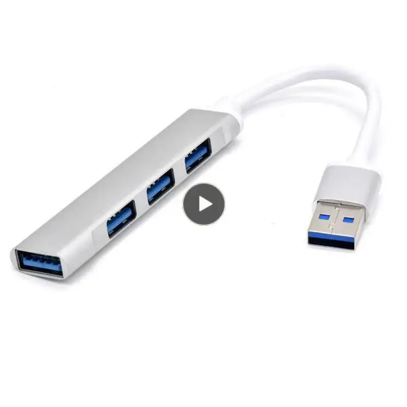 

Ультратонкая портативная док-станция 4 в 1, адаптер Usb Type-C, 4 порта Usb 3,0, хаб для Macbook Pc C Tf Sd Reader, 4 в 1