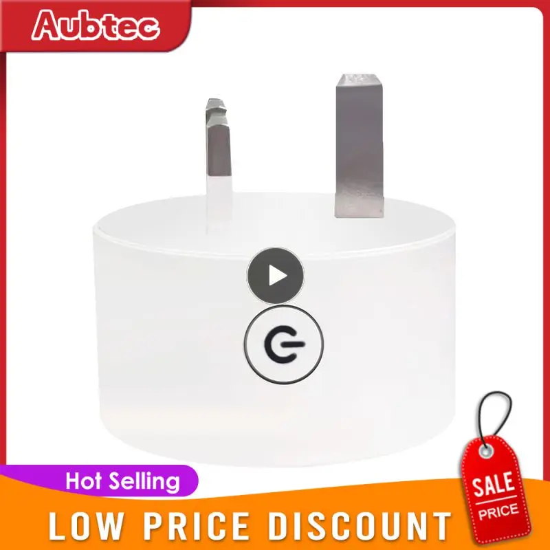 

1~8PCS Remote Control Zigbee3.0 Smart Plug Smart Plug 110-250v Timer Wireless Plug Compatible Alexa Google Home Assistant 15a