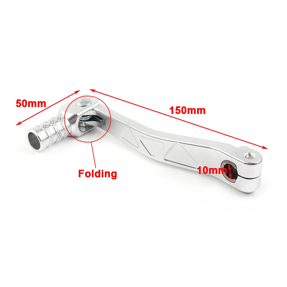 Алюминиевый рычаг переключения передач с ЧПУ для мотоцикла Honda XR50 CRF50 XR70 CRF70 50cc 110cc