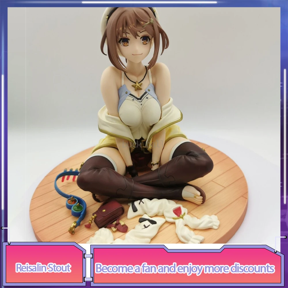 Atelier Ryza Рисунок Reisalin Stout Аниме Фигурки Сидящая Фигурка Модель Статуя Кукла