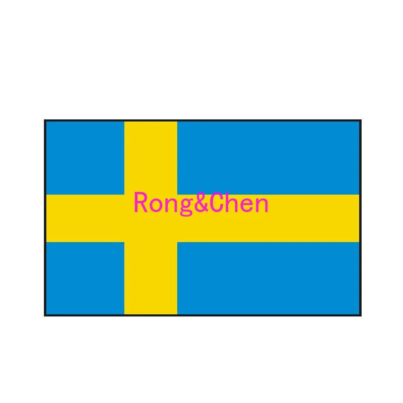 

Rongchen Trading Car Sticker Personality Creativity SWEDEN Flag Car Sticker Window Decal PVC Best Selling Boutique Waterproof