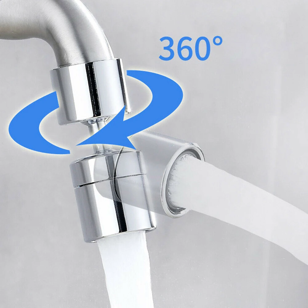 1Pc Faucet Aerator Adapter Kitchen 360° Rotatable Faucet Filter Swivel Tap Head Water Saving Nozzle Adapter Water Filters