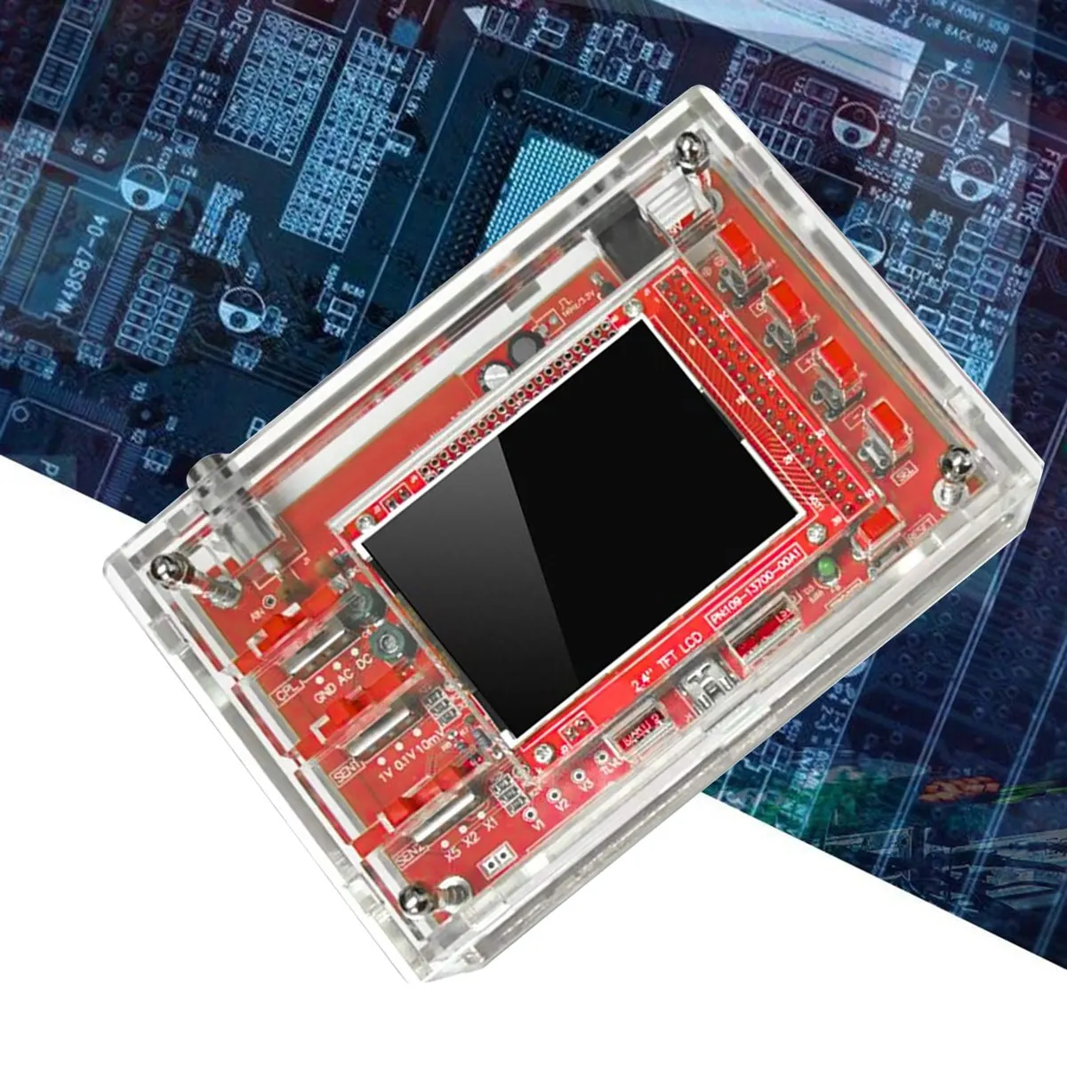 Для осциллографа DSO138 с диагональю 2 4 дюйма ЖК-дисплей TFT частота дискретизации 1