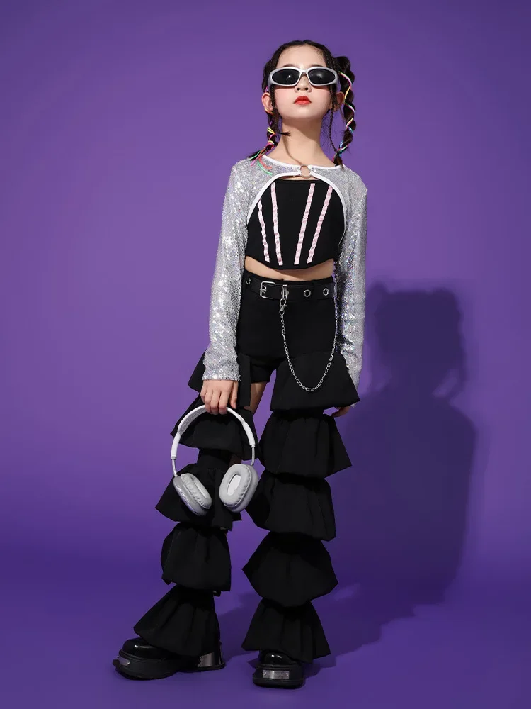 Модель хип-хоп Подиум модная одежда для девушек выступлений крутые джазовые