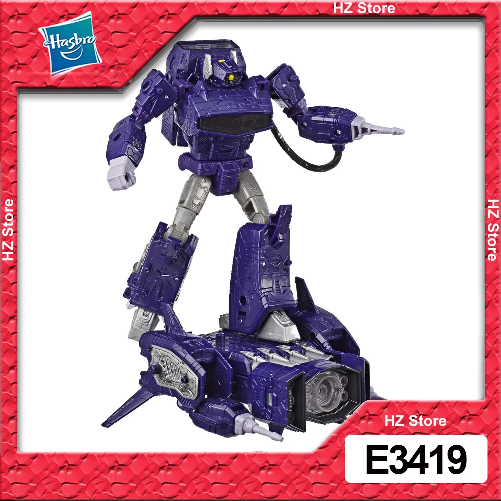 

Hasbro Transformers Generations War for Cybertron Trilogy Series Siege Leader Class WFC-S14 Shockwave Action Figure Gift E3419