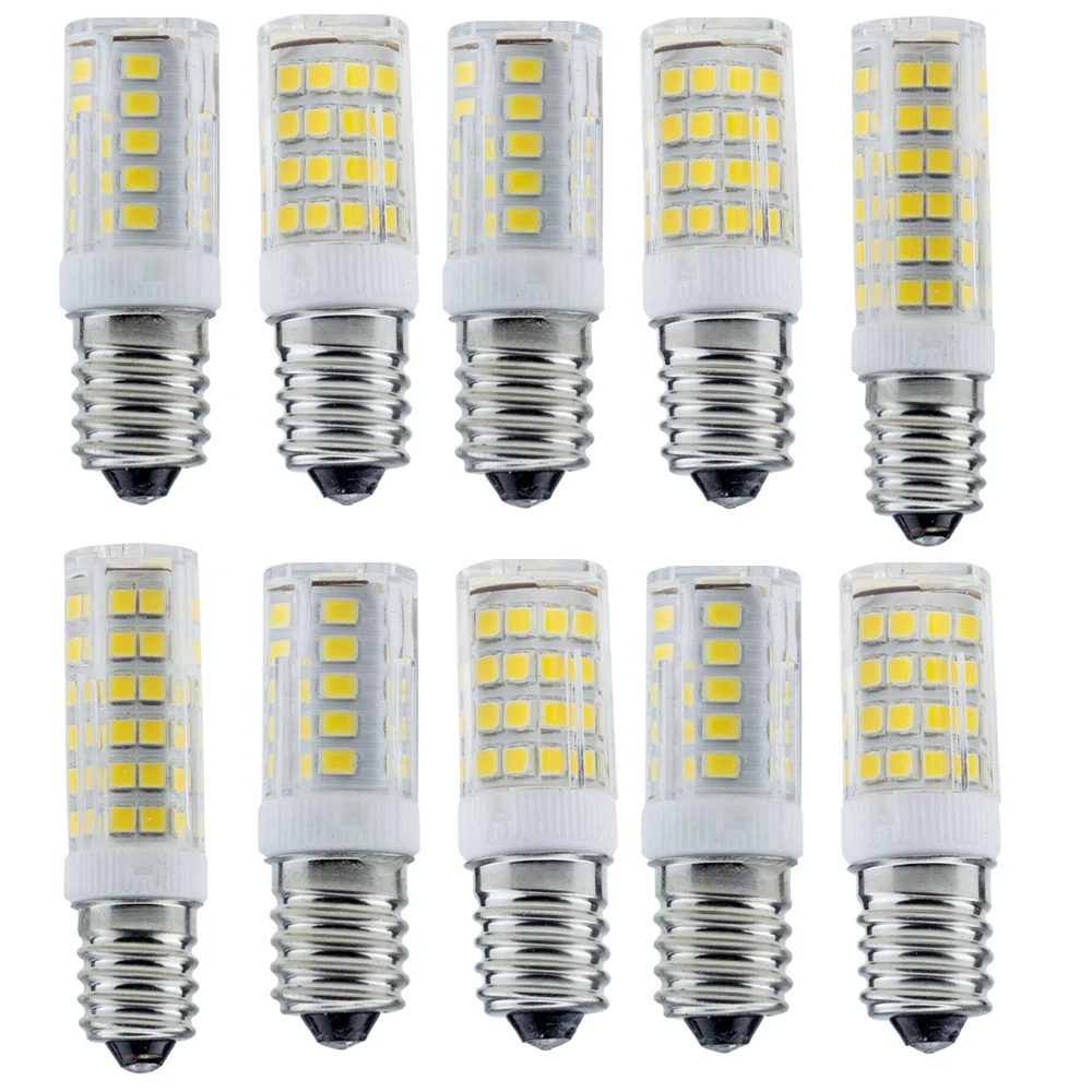 10Pcs Led Кукурузная лампочка Мини - E14 Двухцветная розетка для замены Smd 2835 240V лампа