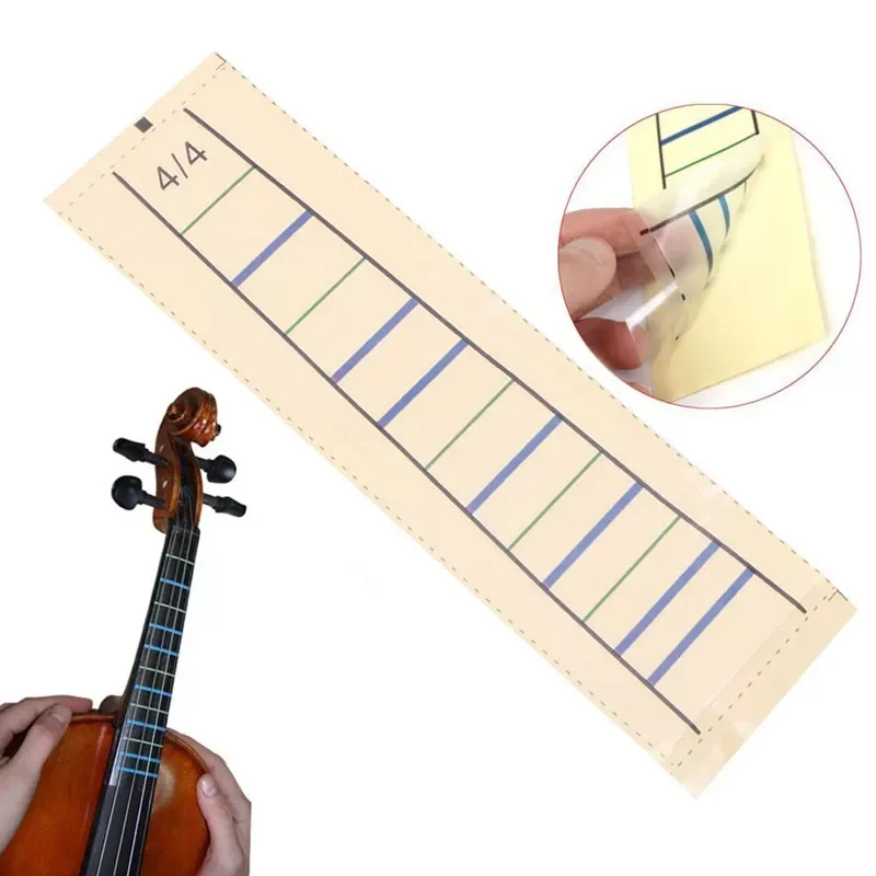 

Violin Fretboard Sticker Tape Fiddle Fingerboard Chart Marker Finger For 4/4
