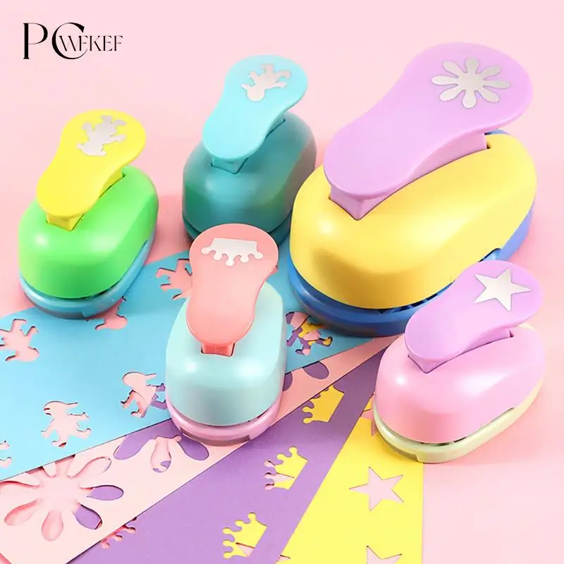 

DIY Paper Cut Eva Foam Maker Puncher Scrapbooking For Kid Hole Punch Embossing