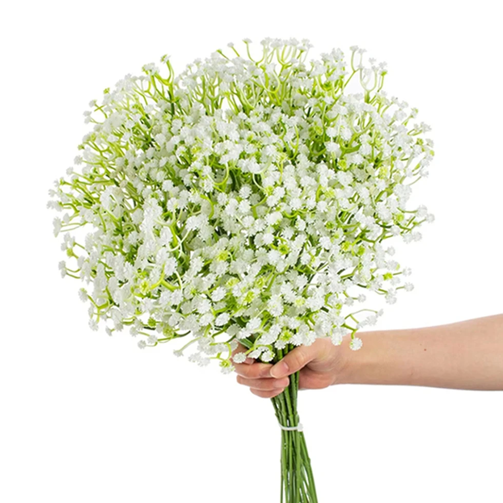 Букет Babysbreath Поддельные цветы Романтическая установка День святого Валентина