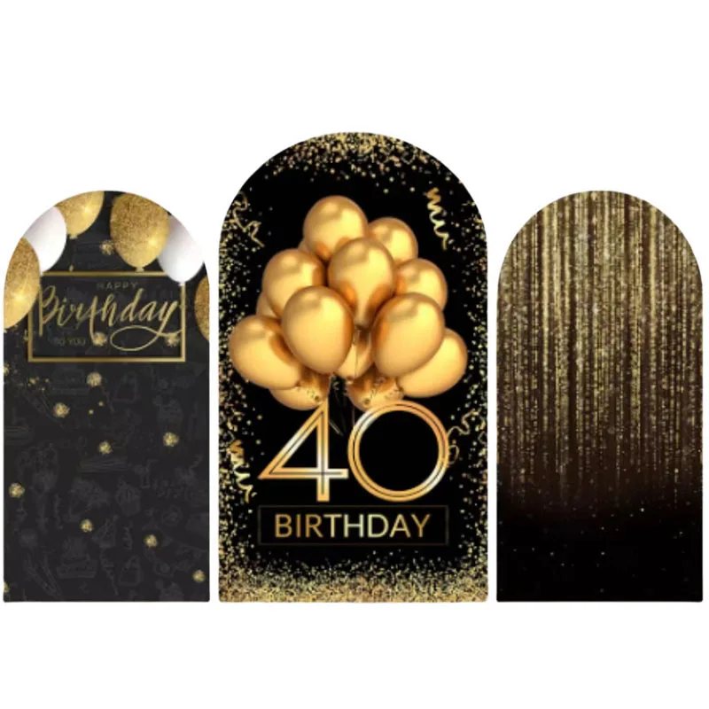 Взрослый золотой воздушный шар арочный чехол эластичный фон для фотосъемки