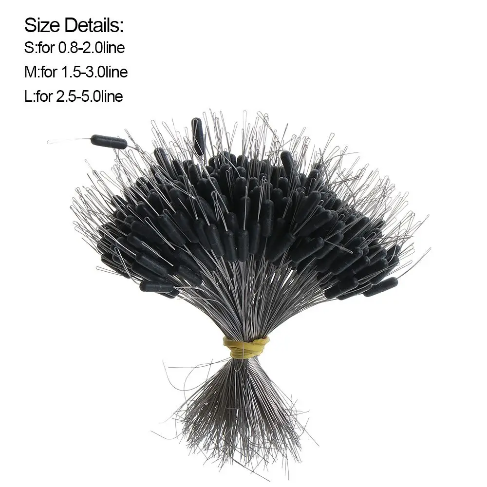 300 шт./упаковка силиконовые поплавки для лески