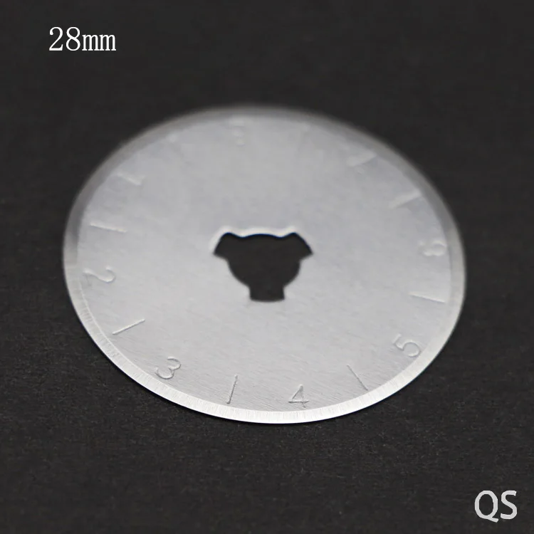 Быстрая доставка DHL Бесплатная 500 шт./лот 28 мм роторные режущие лезвия подходят