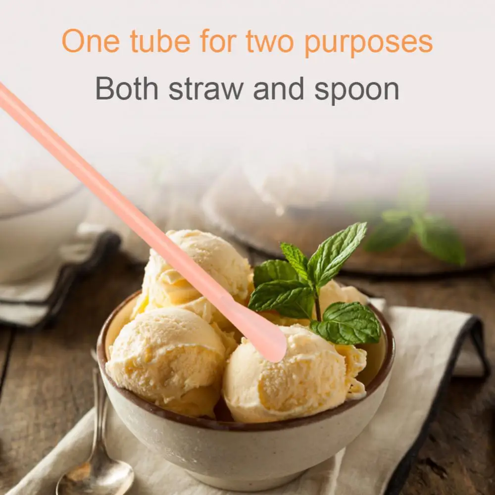 

Соломинка Пластиковая Гибкая для напитков, 100 шт./комплект