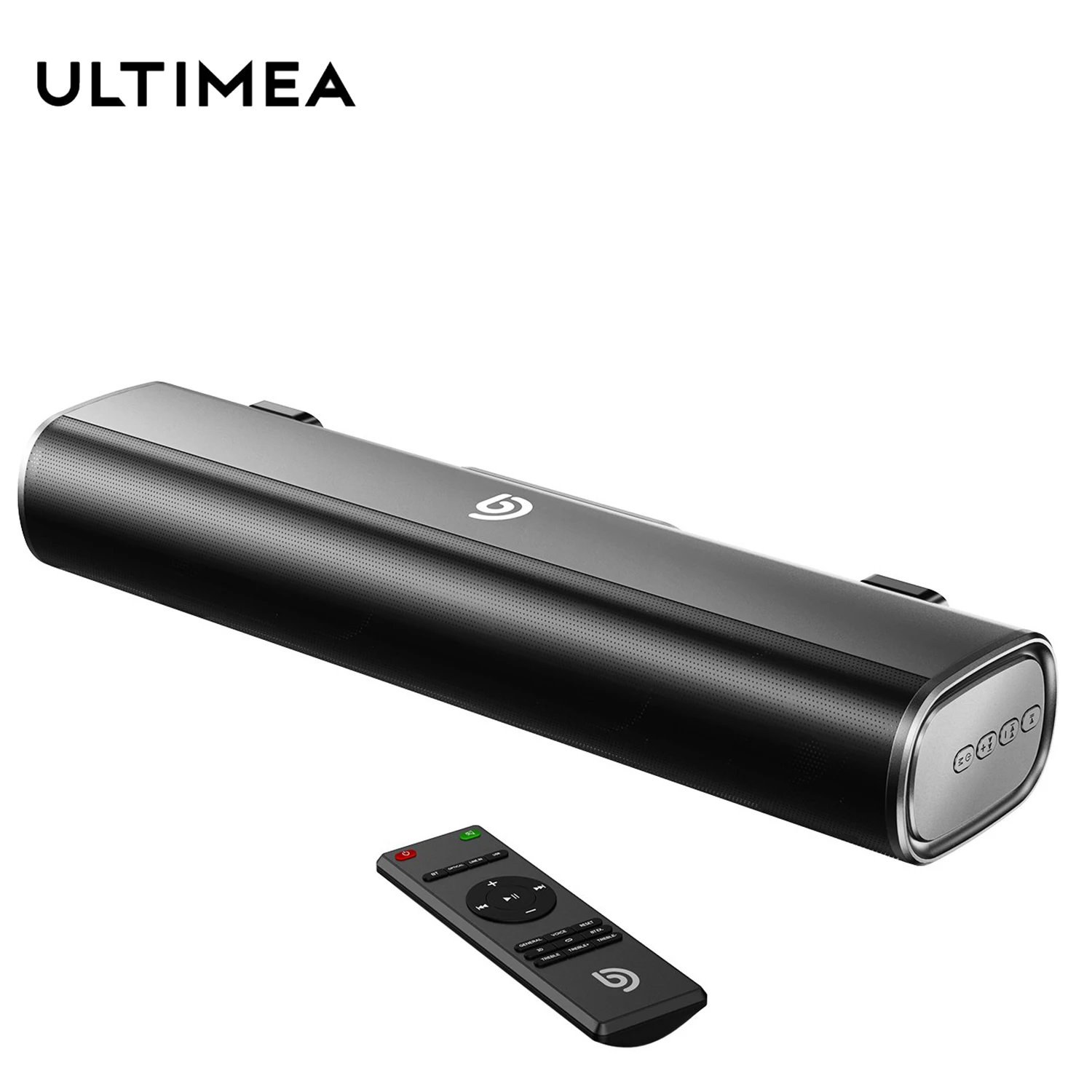

Саундбар ULTIMEA 50 Вт для телевизора, динамик для домашнего кинотеатра, звуковая система, Bluetooth динамик, звуковая панель с басовым эффектом, сабвуфер с оптическим AUX