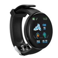 new smart watch men women smart bracelet led d18 smartwatch waterproof smart touch screen bracelet smartband 2022 inteligente