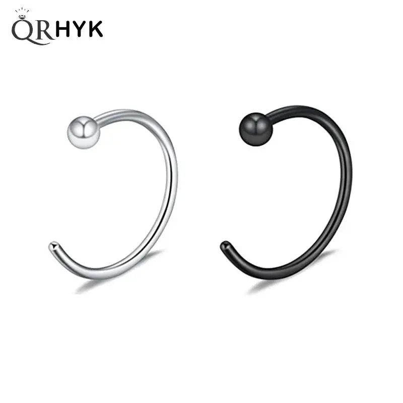 

1 шт. конусные подковы с шипами, круглые бриллиантовые кольца из хирургической стали для сосков, носовой перегородки, бровей, ушей, пирсинга, ...