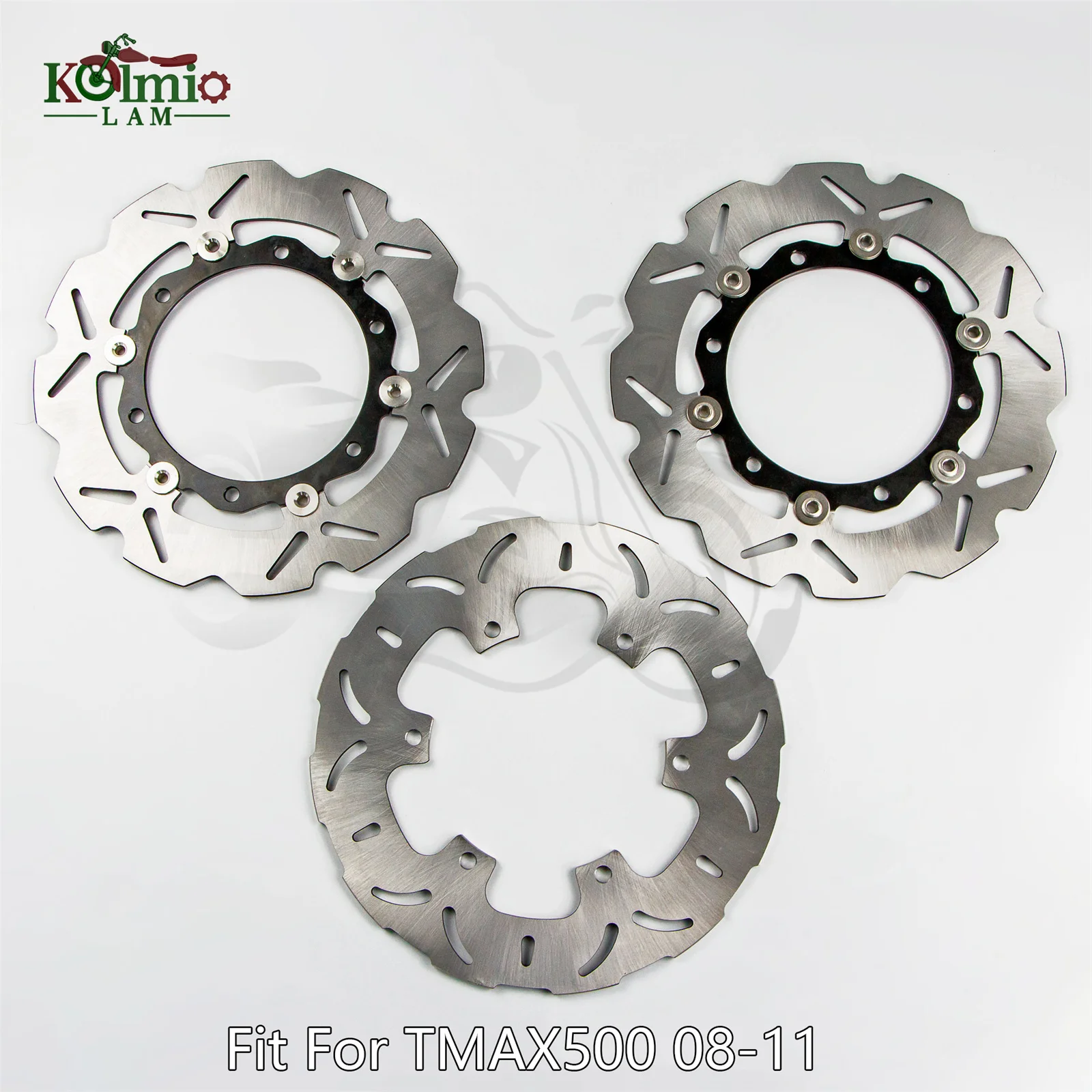 

Fit for 2008 - 2011 YAMAHA TMAX500 T-MAX500 Motorcycle Front Rear Brake Disc Rotor XP500 TMAX 500 2009 2010