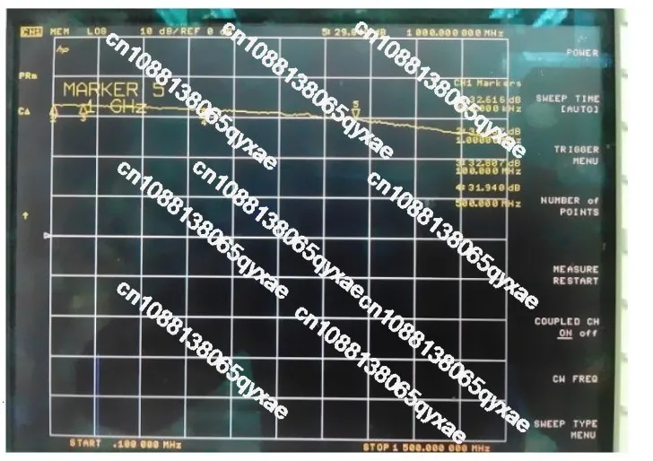 Радиочастотный широкополосный усилитель малошумный LNA (2K-3000 МГц усиление 32 дБ)
