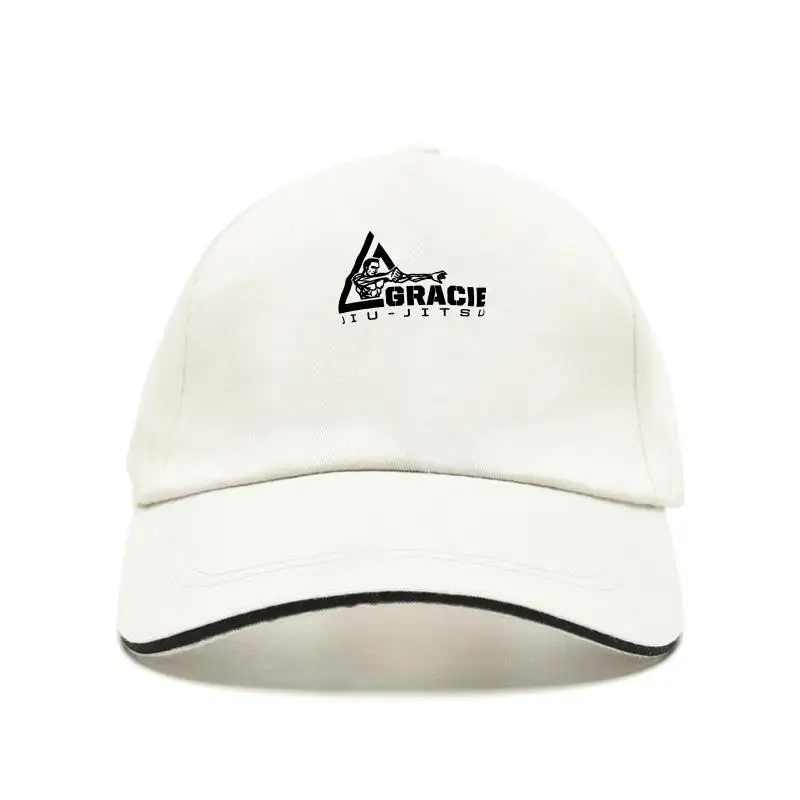 

Gracie Jiu Jitsu Mens Fighter BJJ Baseball Cap - Heather Gray