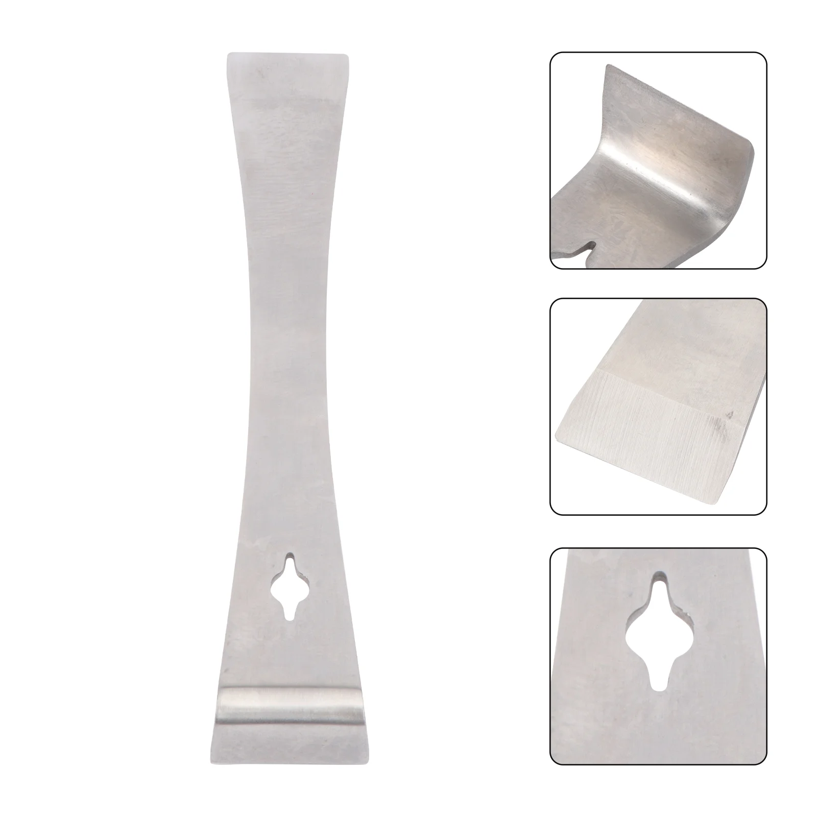 

Bee Hive Warp The Spleen Lift Scraper Beehive Uncapping Beekeeping Tool 26X3.5CM Silver Stainless Steel