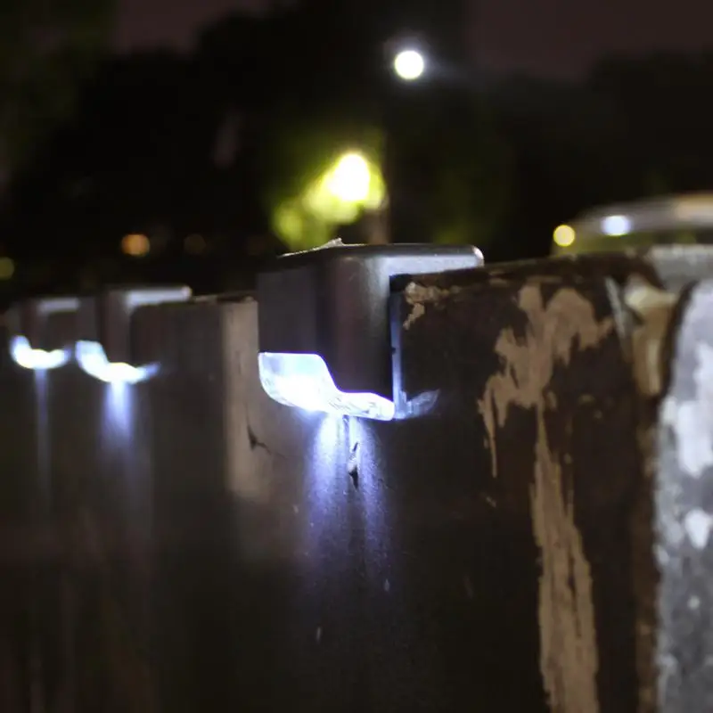 

Solar Step Deck Lights 2023 Balcony Light Led Stair Light Balcony Fence Lights Outdoor Solar Stair Lamp Wholesale Waterproof Hot