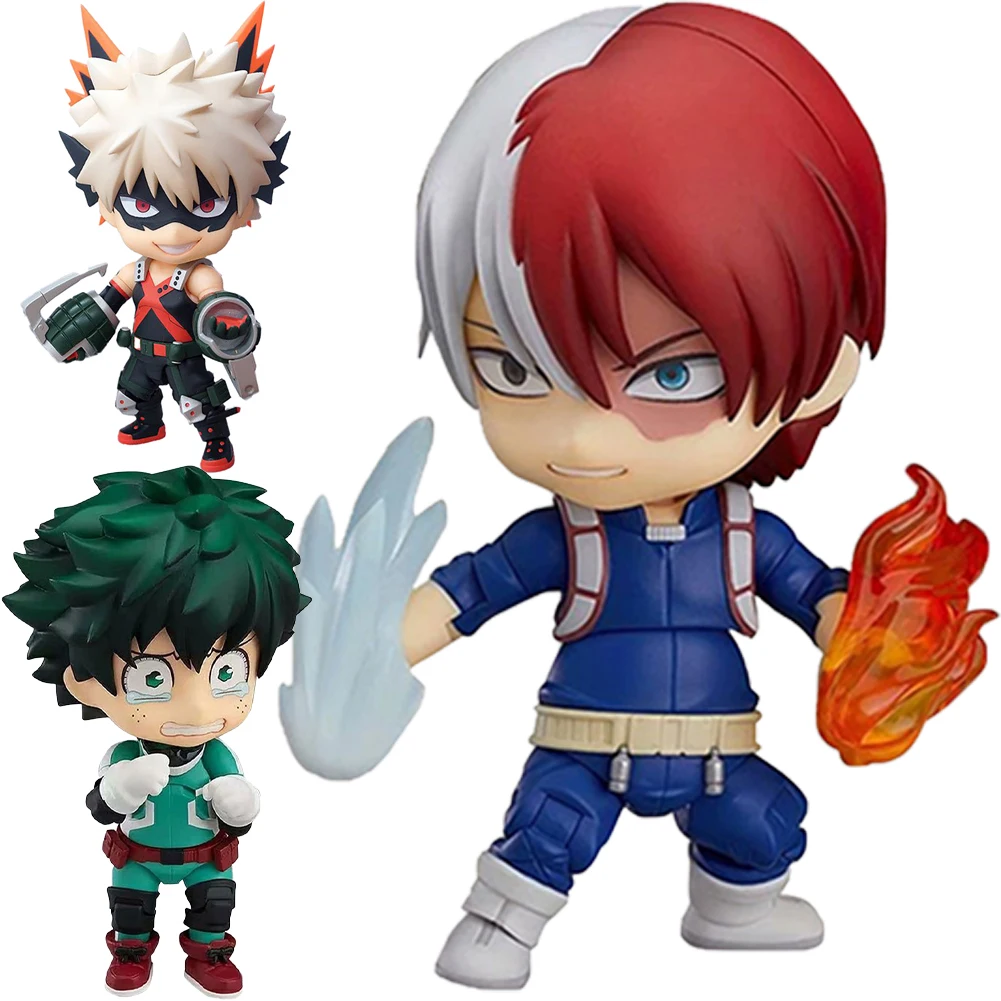 Anime My Hero Academia Figure Midoriya Izuku Bakugou Katsuki All Might Todoroki Shoto Ochaco Uraraka Action Figures Model Toys