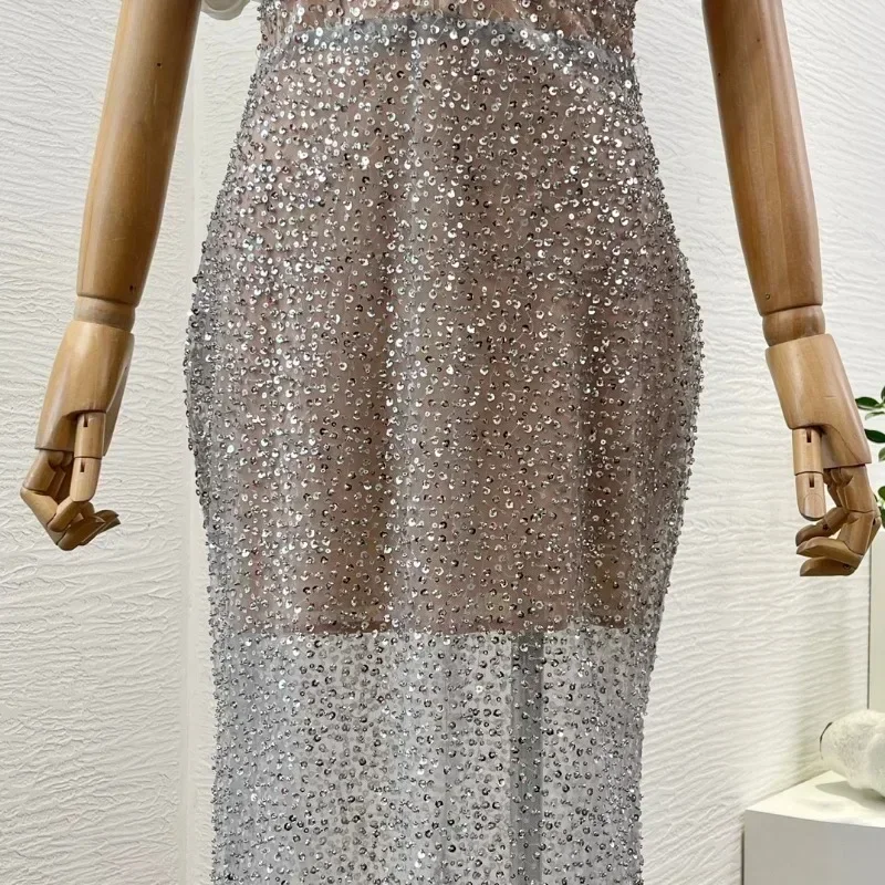 Женские макси-платья WorldCloset с аппликацией