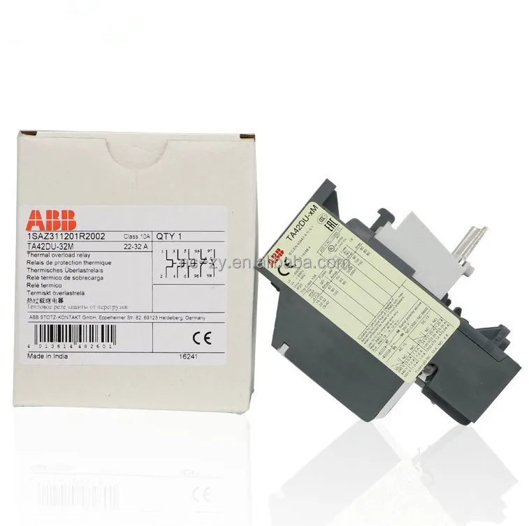 

Оригинальное реле ABB 1SAX211001R1102 E45DU-45A реле термоперегрузки