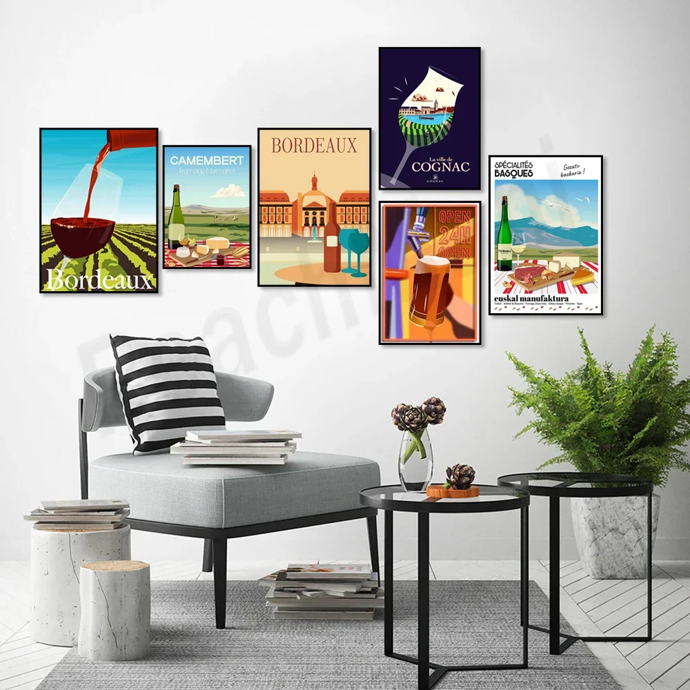 Бордовые виноградные лозы вино Страны Басков гастрономия пиво эркарон-Бей