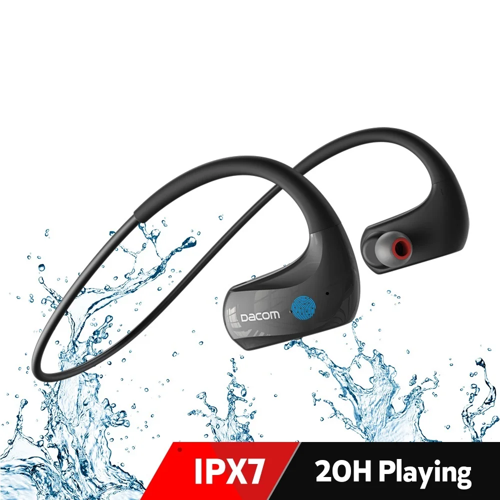 

2022 Dacom Athlete Wireless Headphones Sports IPX7 Waterproof Bluetooth Earphones 20H for Running AAC