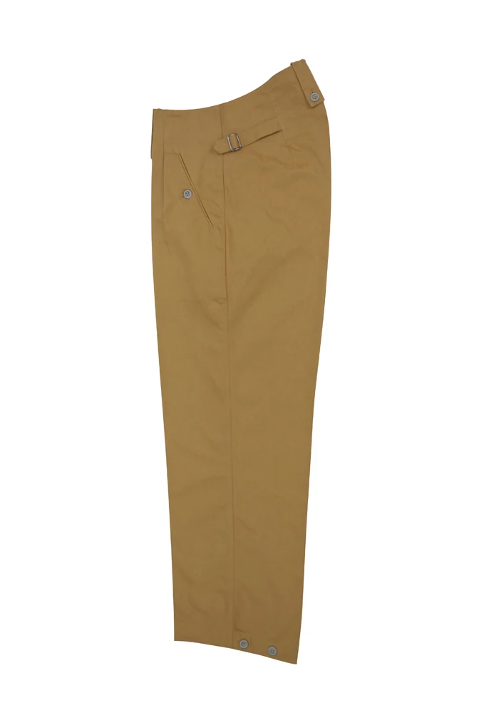 GUTB-024 WWII Geman DAK/Tropical Afrikakorps Sand M43 Field Trousers