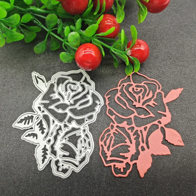 Металлические Вырубные штампы в виде Розы вырубные сделай сам для скрапбукинга