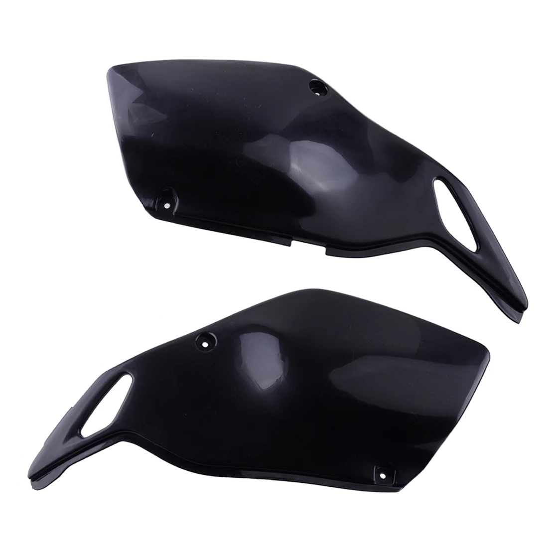 

2pcs Rear Fairing Body Frame Side Cover Fit for Kawasaki KLX250 KLX300 1994 1995 1996 1997 1998 1999 2000-2007 Black PP Plastic