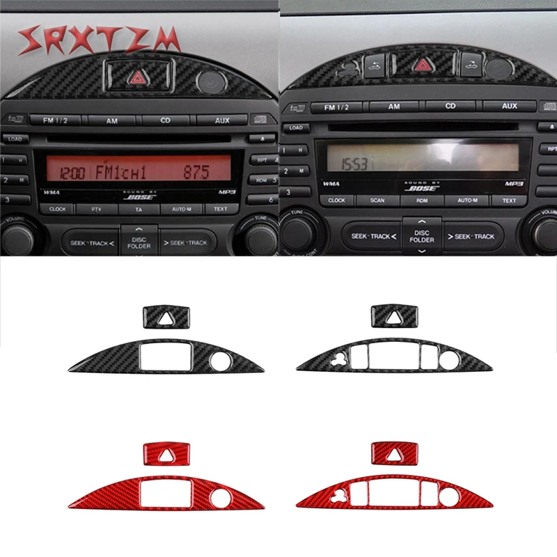 

Car Interior Emergency Light Lamp Switch Warning Button Trim Cover Panel Sticker For Mazda Mx-5 Miata Nc 2009-2015 Accessories