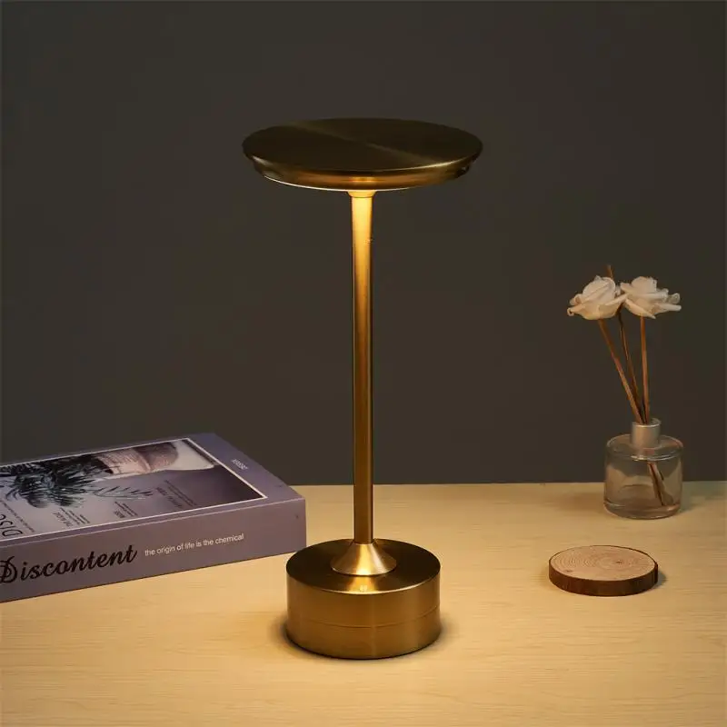 

Desk Atmosphe Lamp Bar Hotel Cordless Table Lamp Living Room Reading Camping Light Rechargeable Touch Bed Side Nordic Led Lamp